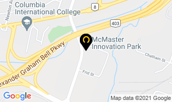 Pearson Professional Centres in Hamilton map