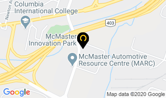 Pearson Professional Centres in Hamilton map
