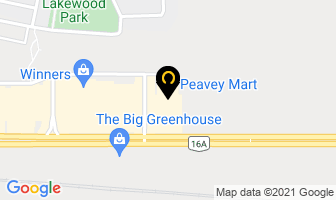 Peavey Mart in Spruce Grove map
