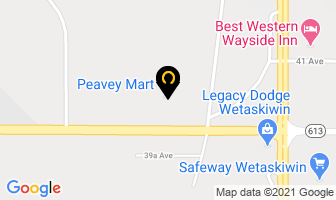 Peavey Mart in Dorchester map