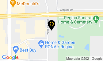 Peavey Mart in Regina map