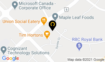 Pedi And Nails in Mississauga map
