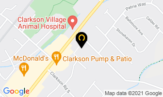 Peel Montessori School in Mississauga map