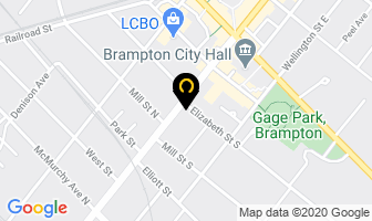 Peel Mutual Insurance Co in Brampton map