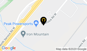 Peel Scrap Metal Recycling Ltd in Burlington map