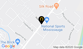 Peel Senior Link in Mississauga map