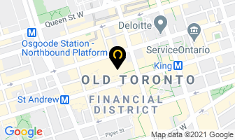 Peerless Finishing Contractors in Orillia map