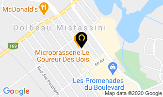 Pega Informatique Inc in Dolbeau-Mistassini map