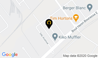 Peintures Prolux Inc in Brantford map