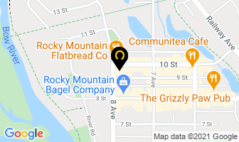 Peka Professional Property Management Ltd in Canmore map