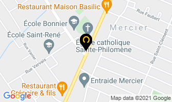Pelchat & Cie Traiteur in Mercier map