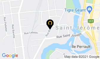 Pellerin Robert C G A Inc in Saint-Jérôme map