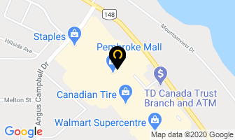 Pembroke Mall in Pembroke map