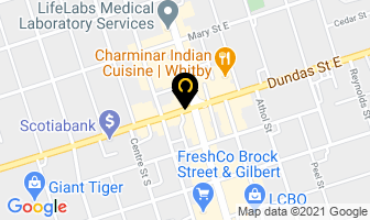 Pen Accounting Services in Whitby map
