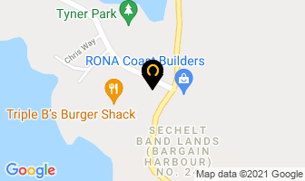 Pender Harbour Dental in Madeira Park map