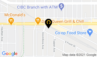 Penguin Refrigeration Ltd in Yorkton map