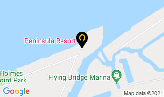 Peninsula Resort in Amqui map