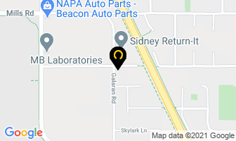 Peninsula Restoration Parts in Sidney map