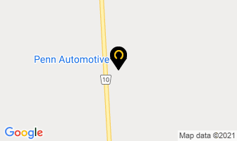 Penn Automotive in Hepworth map