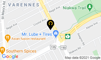 Penner Certified Auto Service in Winnipeg map