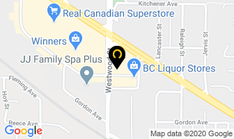 Penningtons in Port Coquitlam map