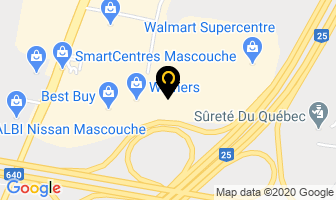 Penningtons in Mascouche map
