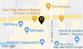 Penningtons in Regina map