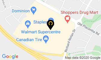 Penningtons in Mount Pearl map