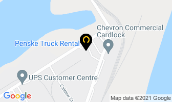 Penske Truck Rental in Delta map