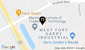 Pentecostal Assemblies Of Canada in Winnipeg map