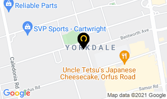 Pentecostal Tabernacle Toronto in Orillia map