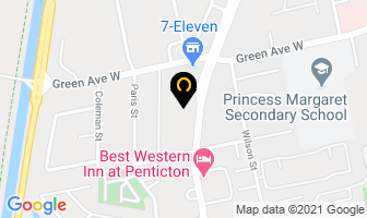 Penticton Buffet in Penticton map