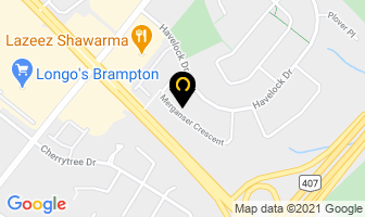 People's Choice Carpet Ltd in Brampton map