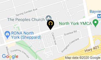 People's Church in North York map