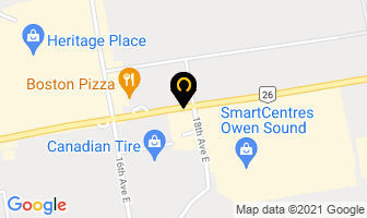 Peoples Ii in Owen Sound map