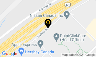 Pepsi Beverages Co in Mississauga map
