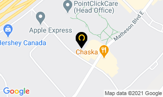 Pepsico Beverages Canada in Mississauga map