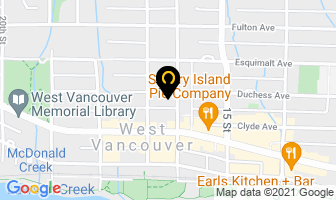 Percy Ventures Ltd in West Vancouver map