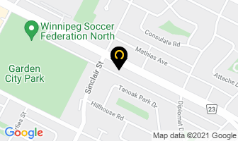 Perfect Smile Denture Clinic in Winnipeg map