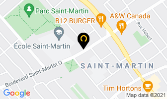 Performance Peak 2 Inc in Beauharnois map