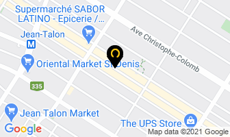 Perfume Distribution Centre in Montreal map