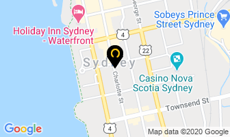 Permacrete Cape Breton in Sydney map