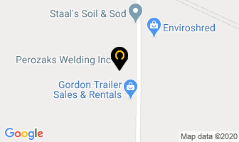 Perozak's Welding Inc in Thunder Bay District map