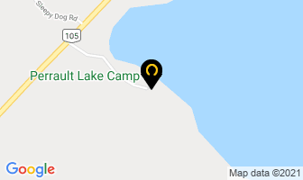 Perrault Lake Camp in Kenora, Unorganized map
