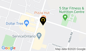 Personal Best Fitness in Hamilton map
