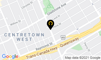 Personal Choice Independant Living in Ottawa map