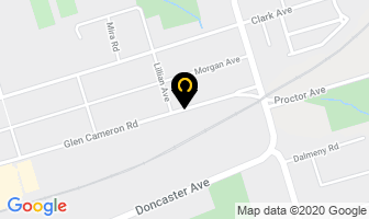 Personal Courier & Mail Service in Thornhill map