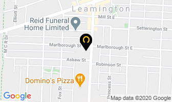 Personal Loan Service in Leamington map