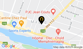 Personnaide Inc in Magog map