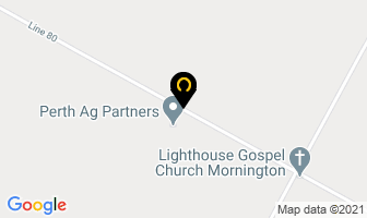 Perth Ag Partners Ltd in Listowel map